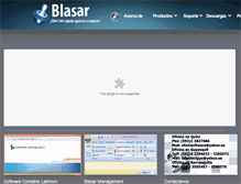 Tablet Screenshot of blasar.net